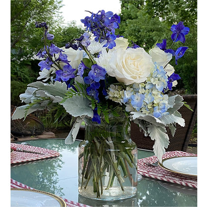Clear Skies Bouquet – MARIA'S FLORAL CREATIONS, Bethel CT