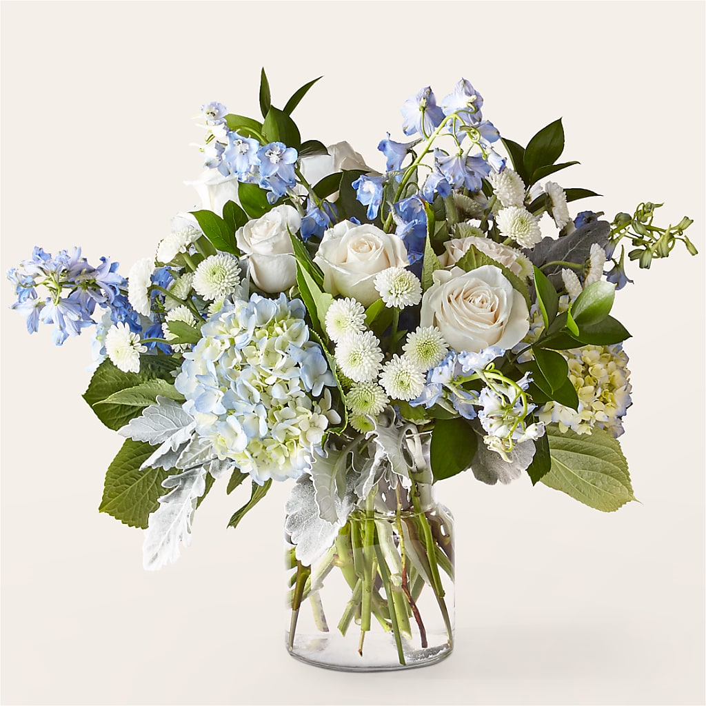 Clear Skies Bouquet – MARIA'S FLORAL CREATIONS, Bethel CT