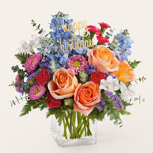 Birthday Bash Bouquet – MARIA'S FLORAL CREATIONS, Bethel CT