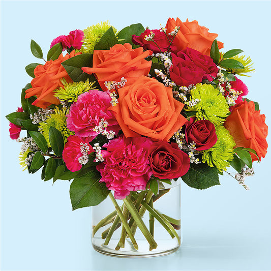 Colorful Carnival Bouquet – MARIA'S FLORAL CREATIONS, Bethel CT