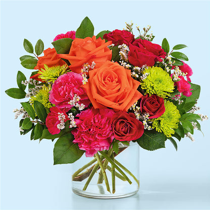 Colorful Carnival Bouquet – MARIA'S FLORAL CREATIONS, Bethel CT