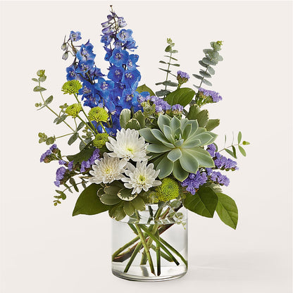 Cerulean Waves Bouquet – MARIA'S FLORAL CREATIONS, Bethel CT