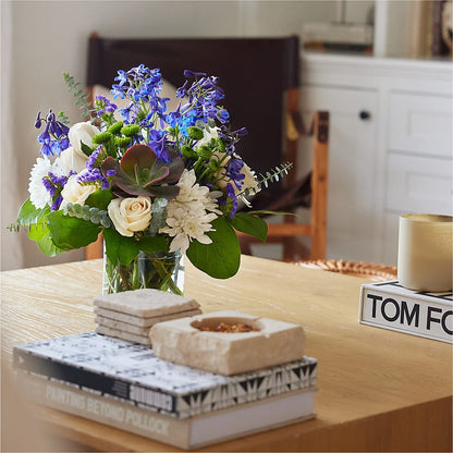 Cerulean Waves Bouquet – MARIA'S FLORAL CREATIONS, Bethel CT