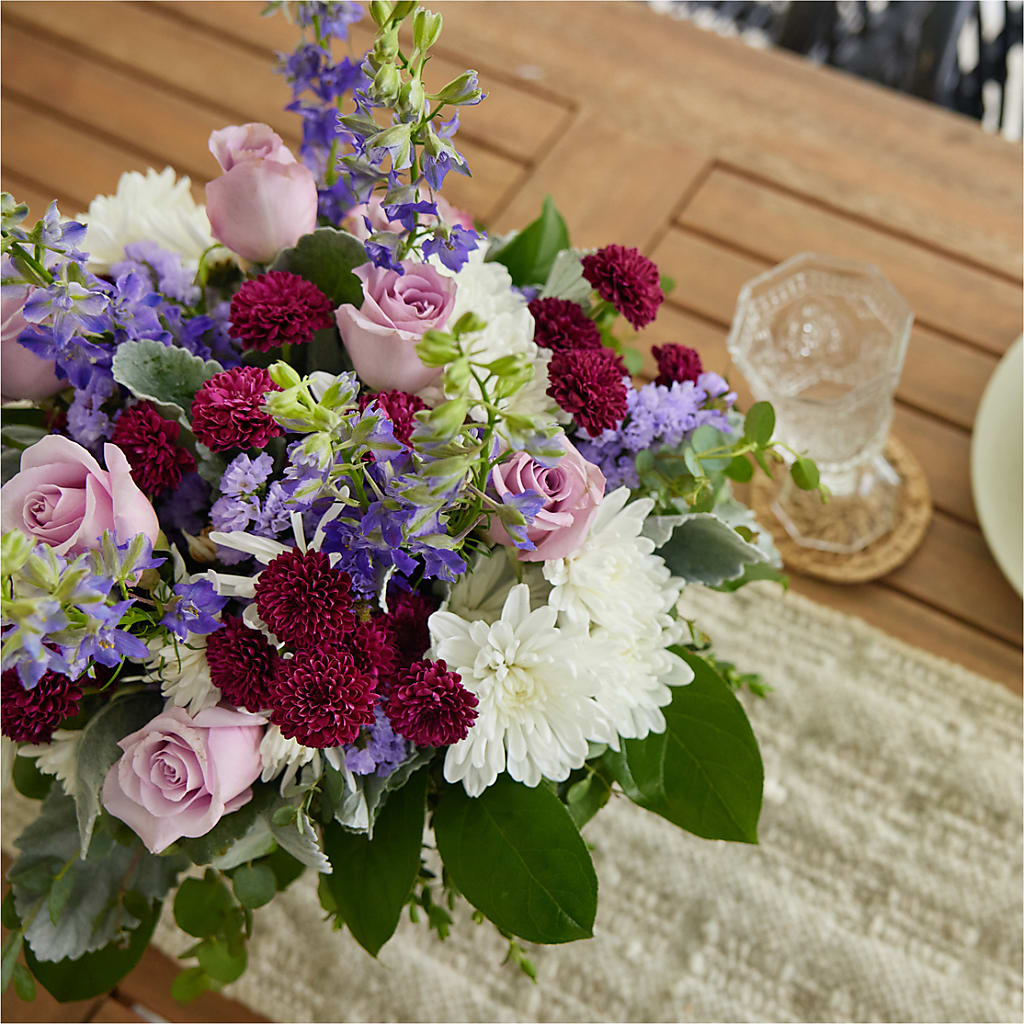 Violet Frost Bouquet – MARIA'S FLORAL CREATIONS, Bethel CT