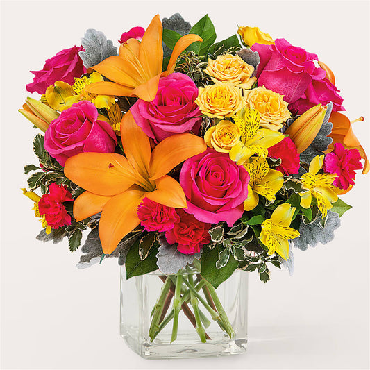 To the Tropics Bouquet – MARIA'S FLORAL CREATIONS, Bethel CT