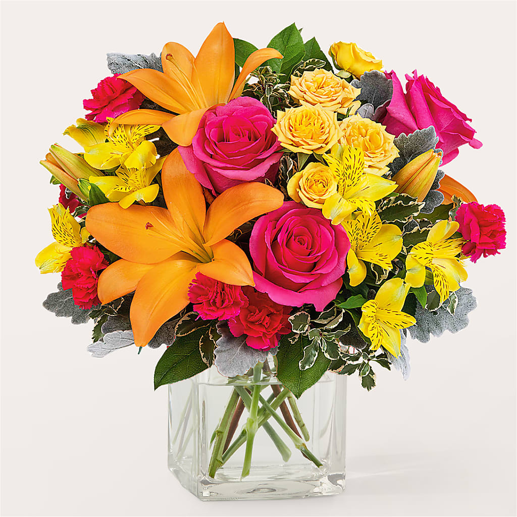 To the Tropics Bouquet – MARIA'S FLORAL CREATIONS, Bethel CT