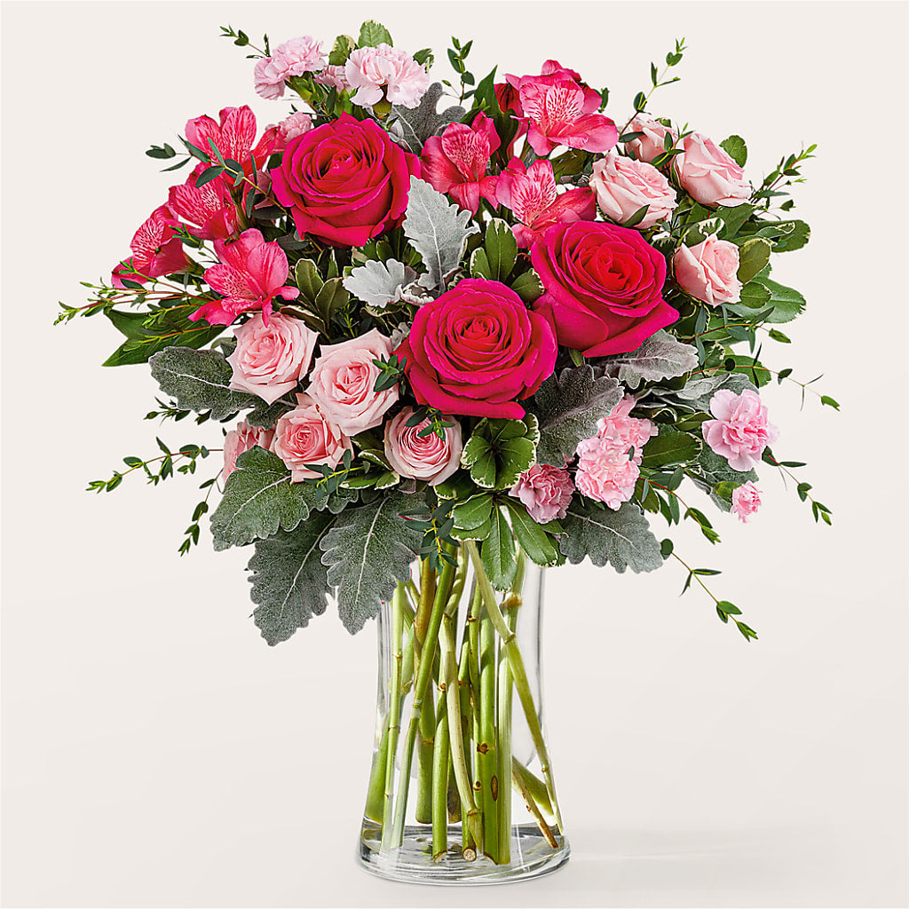 Tickled Pink Bouquet – MARIA'S FLORAL CREATIONS, Bethel CT