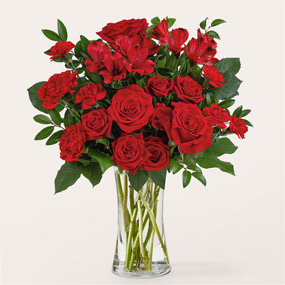 Brilliant Ruby Bouquet – MARIA'S FLORAL CREATIONS, Bethel CT