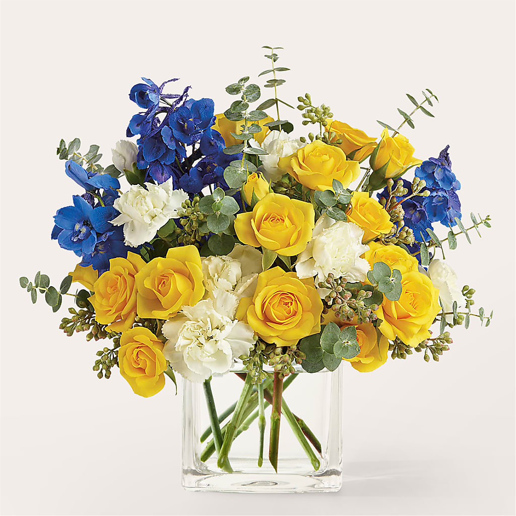 Sparkling Citrine Bouquet – MARIA'S FLORAL CREATIONS, Bethel CT