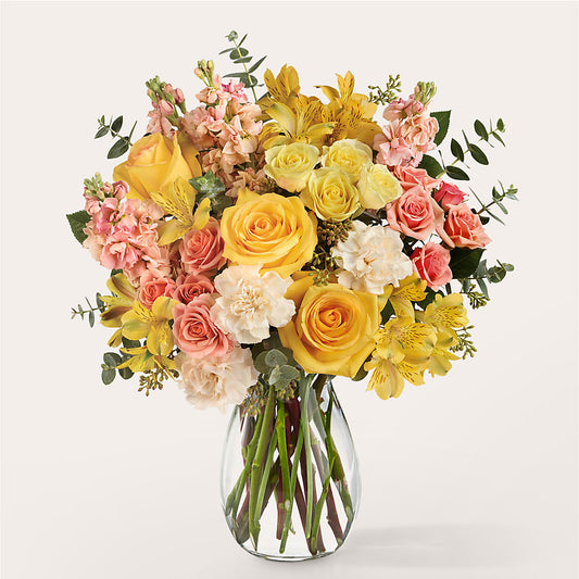Slice of Sunrise Bouquet – MARIA'S FLORAL CREATIONS, Bethel CT