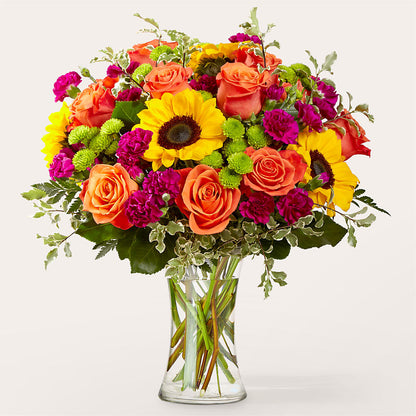 Warmth & Light Bouquet – MARIA'S FLORAL CREATIONS, Bethel CT