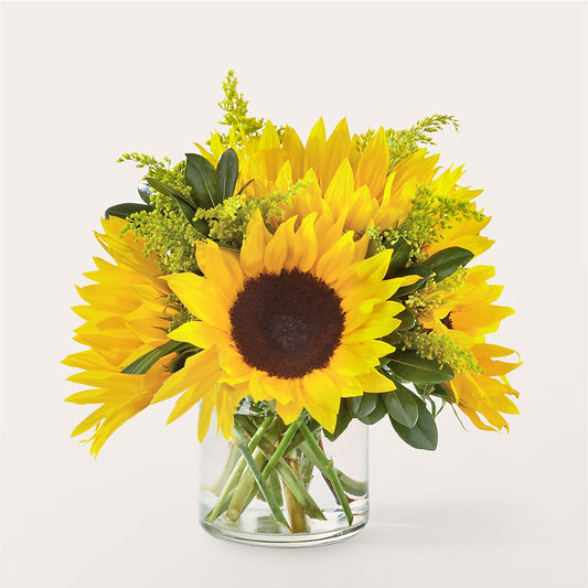 Beaming Sunflower Bouquet – MARIA'S FLORAL CREATIONS, Bethel CT