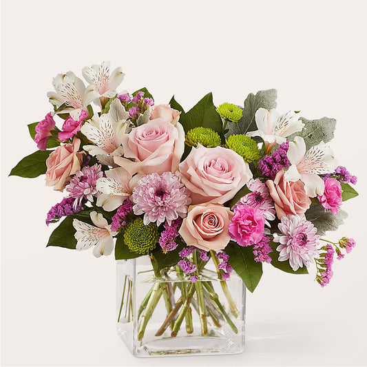 Pink Suede Bouquet – MARIA'S FLORAL CREATIONS, Bethel CT