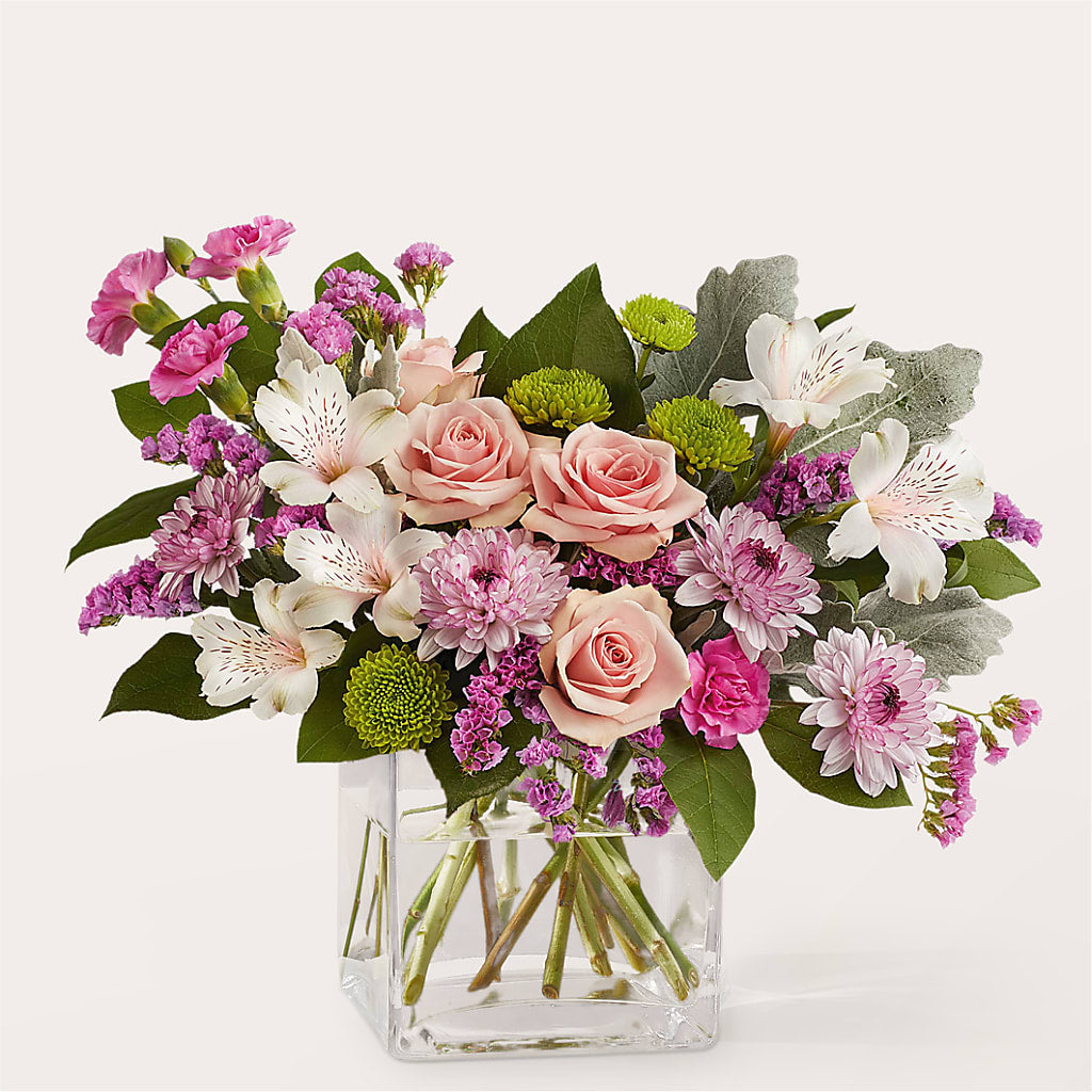 Pink Suede Bouquet – MARIA'S FLORAL CREATIONS, Bethel CT