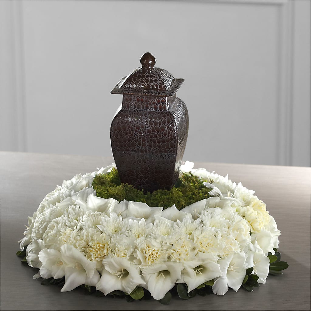 Encircling Grace Arrangement – MARIA'S FLORAL CREATIONS, Bethel CT