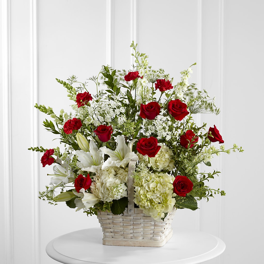 In Loving Memory Arrangement – MARIA'S FLORAL CREATIONS, Bethel CT