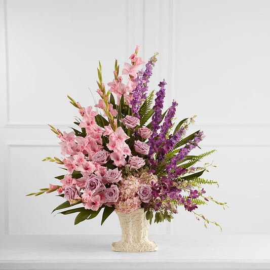 Flowing Garden Arrangement – MARIA'S FLORAL CREATIONS, Bethel CT