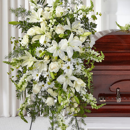 Loving Thoughts Standing Spray – MARIA'S FLORAL CREATIONS, Bethel CT