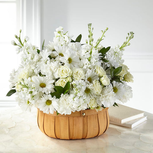 Graceful Garden Basket – MARIA'S FLORAL CREATIONS, Bethel CT