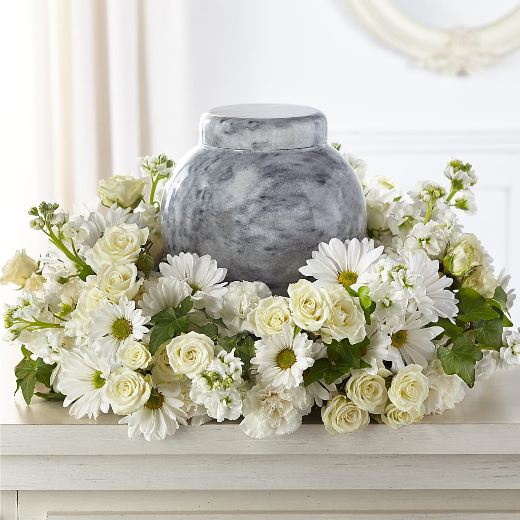 Timeless Tribute Cremation Adornment – MARIA'S FLORAL CREATIONS, Bethel CT
