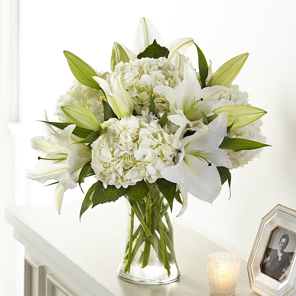 Compassionate Lily Bouquet – MARIA'S FLORAL CREATIONS, Bethel CT