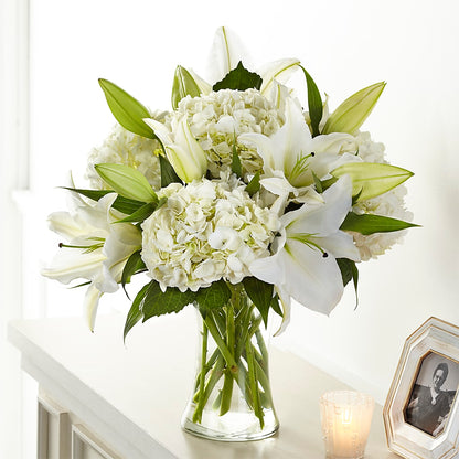 Compassionate Lily Bouquet – MARIA'S FLORAL CREATIONS, Bethel CT
