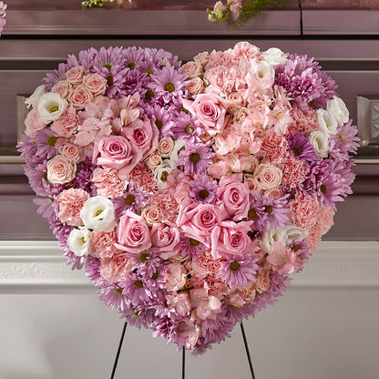 Heaven's Light Heart – MARIA'S FLORAL CREATIONS, Bethel CT
