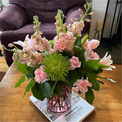 Pretty in Pink Bouquet – MARIA'S FLORAL CREATIONS, Bethel CT