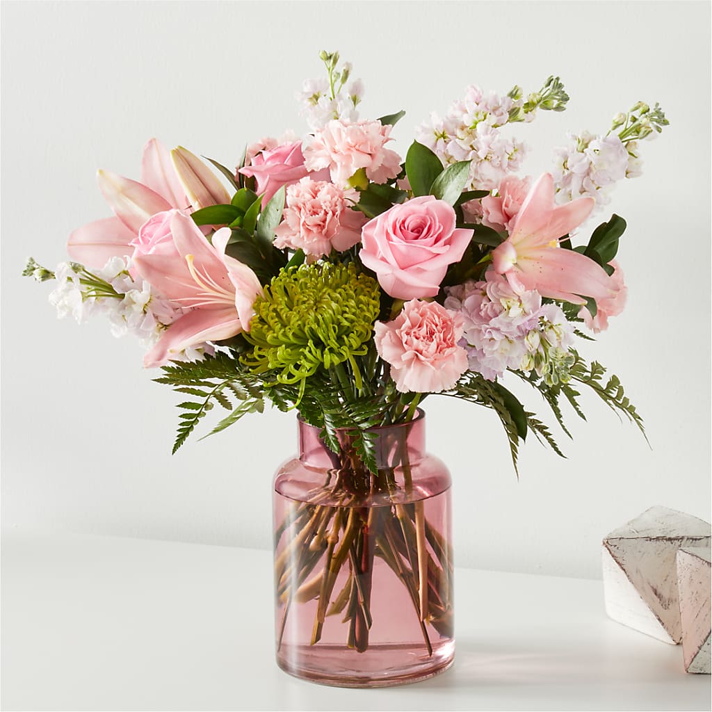 Pretty in Pink Bouquet – MARIA'S FLORAL CREATIONS, Bethel CT