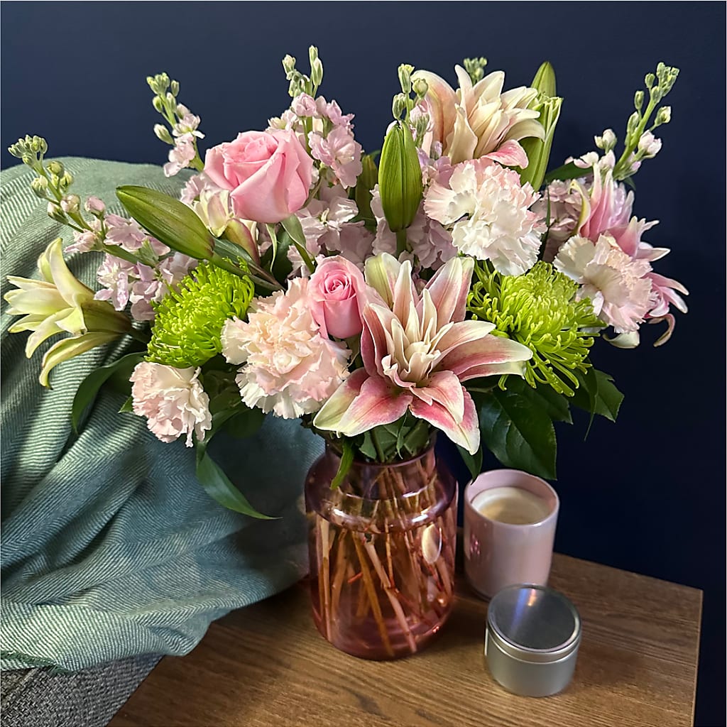 Pretty in Pink Bouquet – MARIA'S FLORAL CREATIONS, Bethel CT