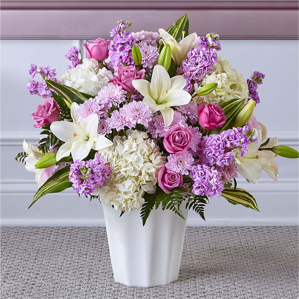 Heaven Sent Floor Basket – MARIA'S FLORAL CREATIONS, Bethel CT