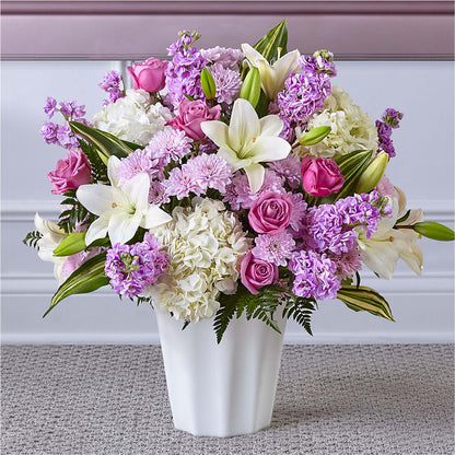 Heaven Sent Floor Basket – MARIA'S FLORAL CREATIONS, Bethel CT