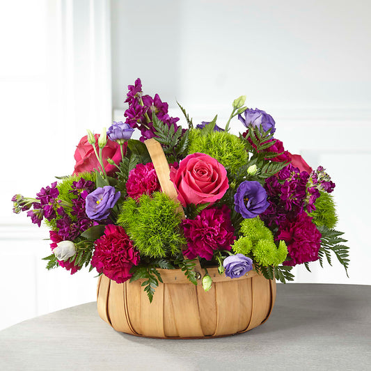 Serene Sanctuary Basket – MARIA'S FLORAL CREATIONS, Bethel CT