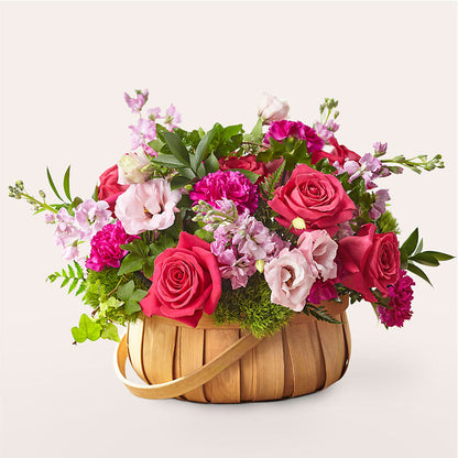 Radiance in Bloom Basket – MARIA'S FLORAL CREATIONS, Bethel CT