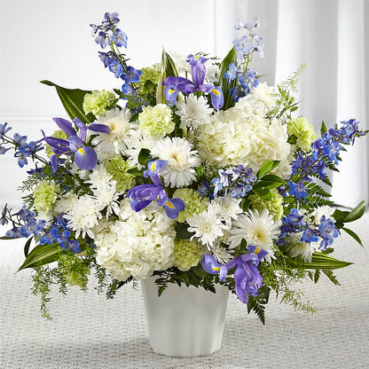 Soft Serenity Floor Basket – MARIA'S FLORAL CREATIONS, Bethel CT
