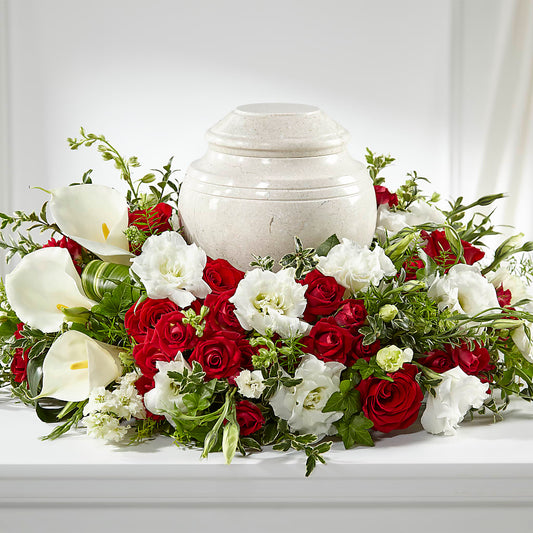In My Memories Cremation Adornment – MARIA'S FLORAL CREATIONS, Bethel CT