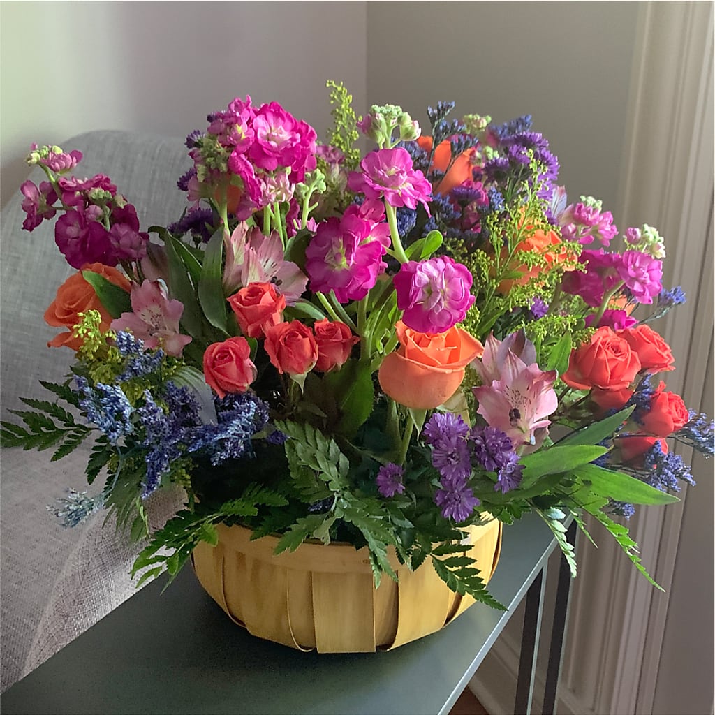Garden of Life Basket – MARIA'S FLORAL CREATIONS, Bethel CT