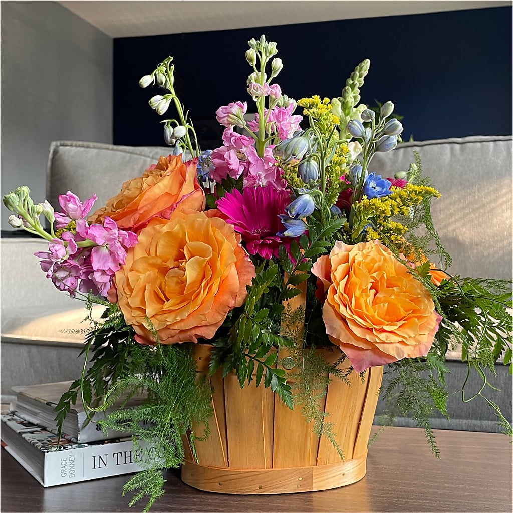 Garden of Life Basket – MARIA'S FLORAL CREATIONS, Bethel CT