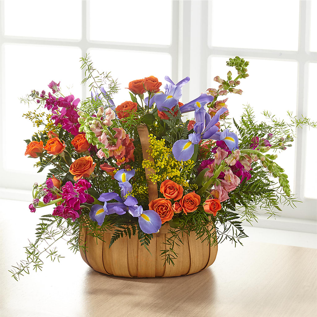 Garden of Life Basket – MARIA'S FLORAL CREATIONS, Bethel CT