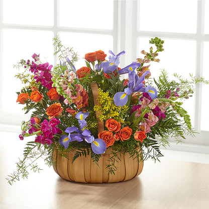 Garden of Life Basket – MARIA'S FLORAL CREATIONS, Bethel CT