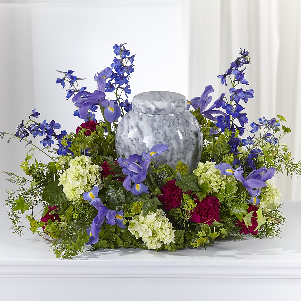 Forever Remembered Cremation Adornment – MARIA'S FLORAL CREATIONS, Bethel CT