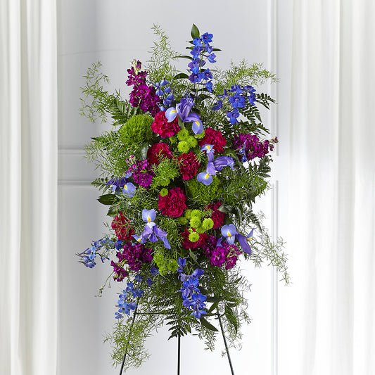 Heavenly Skies Standing Spray – MARIA'S FLORAL CREATIONS, Bethel CT