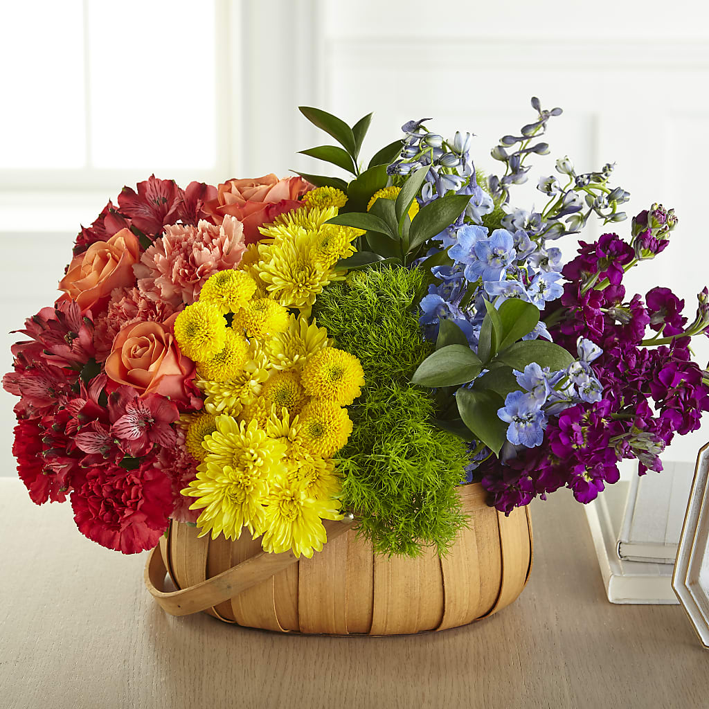Prideful Basket – MARIA'S FLORAL CREATIONS, Bethel CT