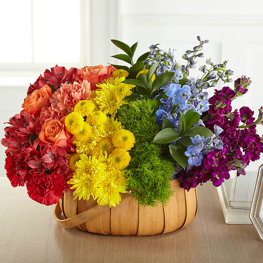 Prideful Basket – MARIA'S FLORAL CREATIONS, Bethel CT