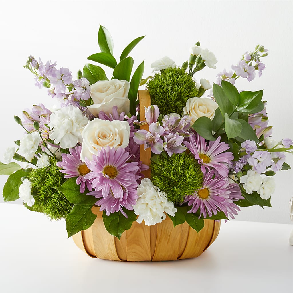 Peace & Love Basket – MARIA'S FLORAL CREATIONS, Bethel CT