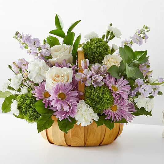 Peace & Love Basket – MARIA'S FLORAL CREATIONS, Bethel CT