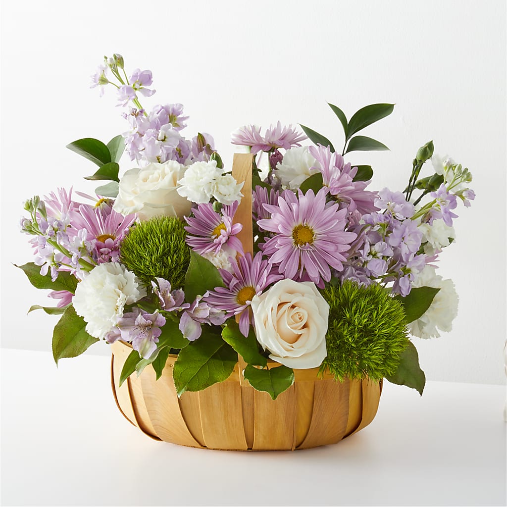 Peace & Love Basket – MARIA'S FLORAL CREATIONS, Bethel CT