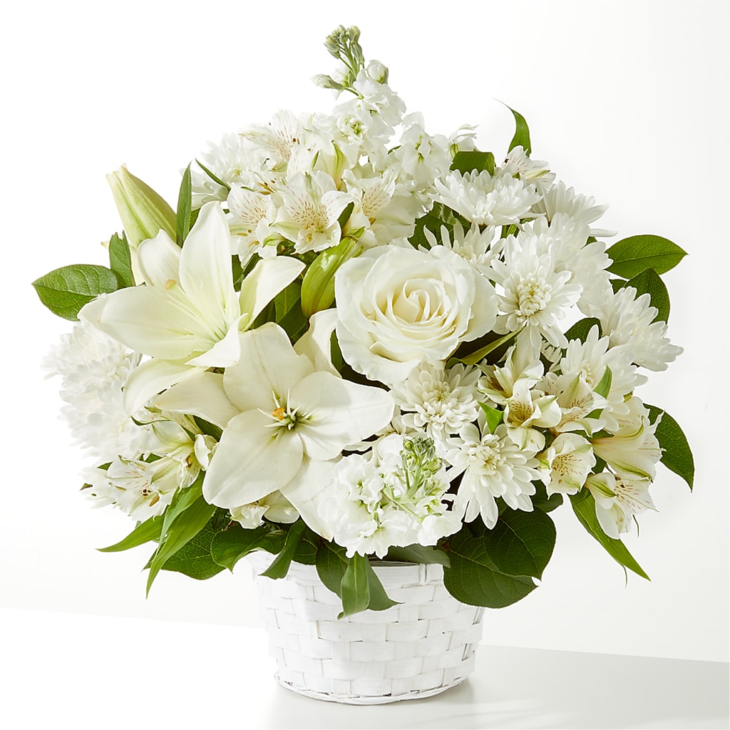 Peaceful Reflections Arrangement – MARIA'S FLORAL CREATIONS, Bethel CT