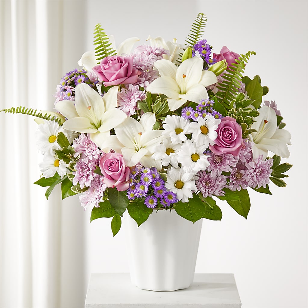 Warmest Thoughts Tabletop Basket – MARIA'S FLORAL CREATIONS, Bethel CT