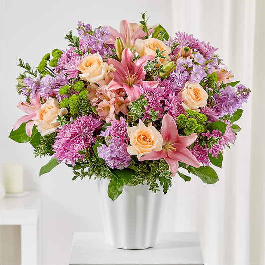 Supportive Embrace Tabletop Basket – MARIA'S FLORAL CREATIONS, Bethel CT